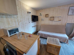 Studio 20m², 3 pers, proche pistes, parking, Les Deux Alpes - FR-1-516-213